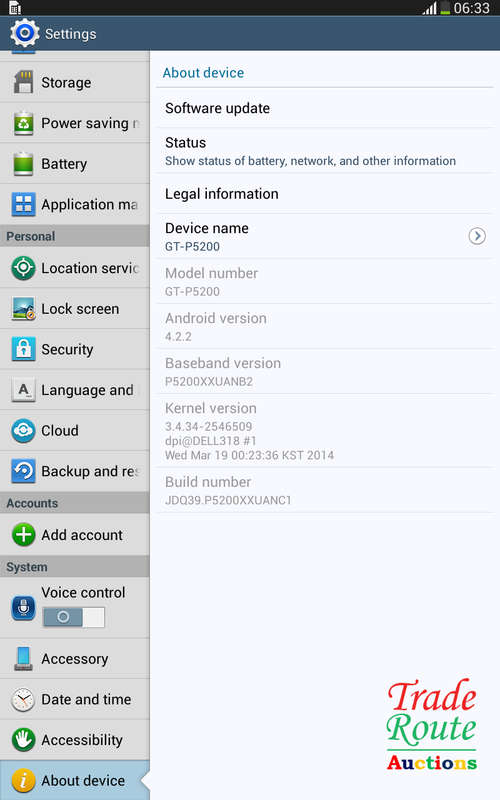 Samsung Galaxy Tab 3 WiFi LTE 32GB [ GT-P5200 ] White - SIM Card doesn't Read - Wifi WOrks