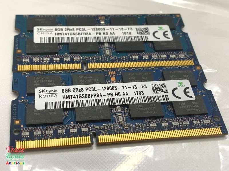 SK HYNIX 1x 8GB DDR3 RAM PC3L-12800S 1600Mhz LAPTOP RAM - HMT41GS6BFR8A