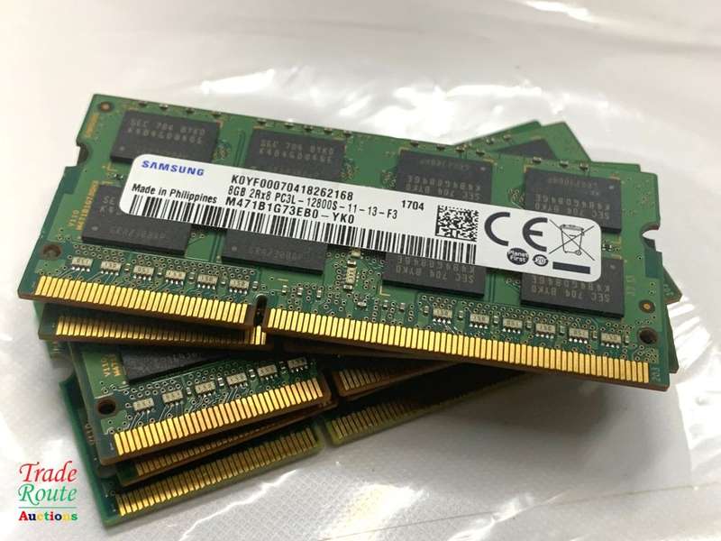 SAMSUNG 1x 8GB DDR3 RAM PC3L-12800S 1600Mhz LAPTOP RAM - M471B1G73EB0