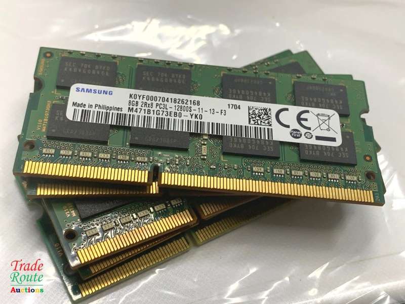 SAMSUNG 1x 8GB DDR3 RAM PC3L-12800S 1600Mhz LAPTOP RAM - M471B1G73EB0