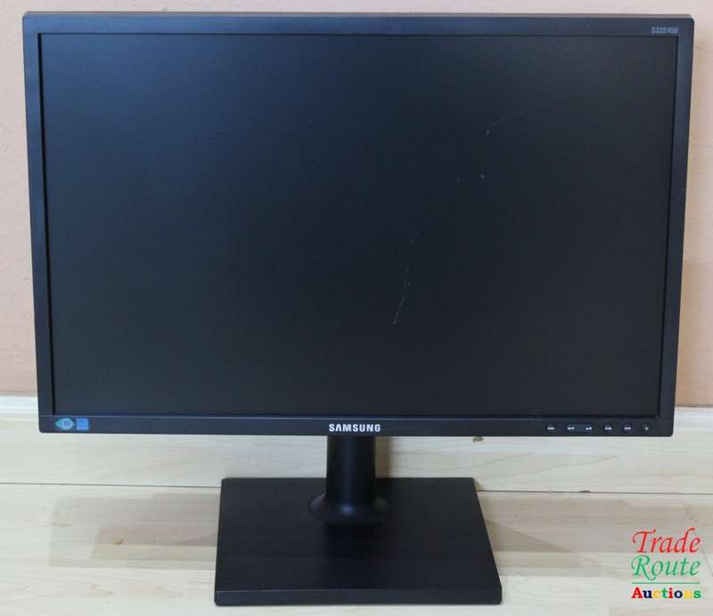 Samsung S22E450BW 22-Inch LED Monitor - Black [ SCRATCHES ON SCREEN ]