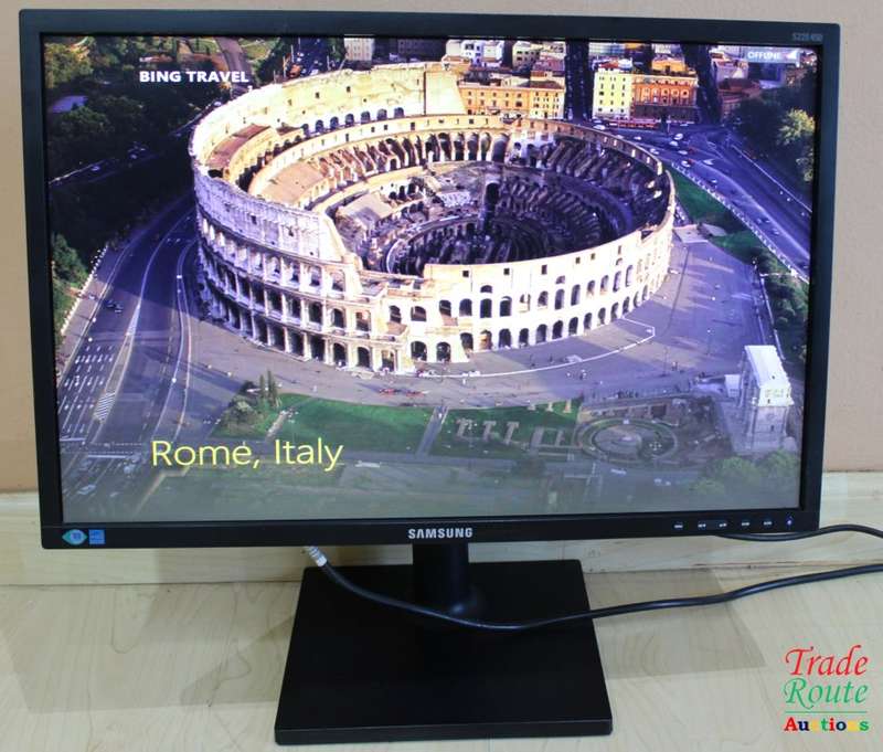 Samsung S22E450BW 22-Inch LED Monitor - Black [ SCRATCHES ON SCREEN ]