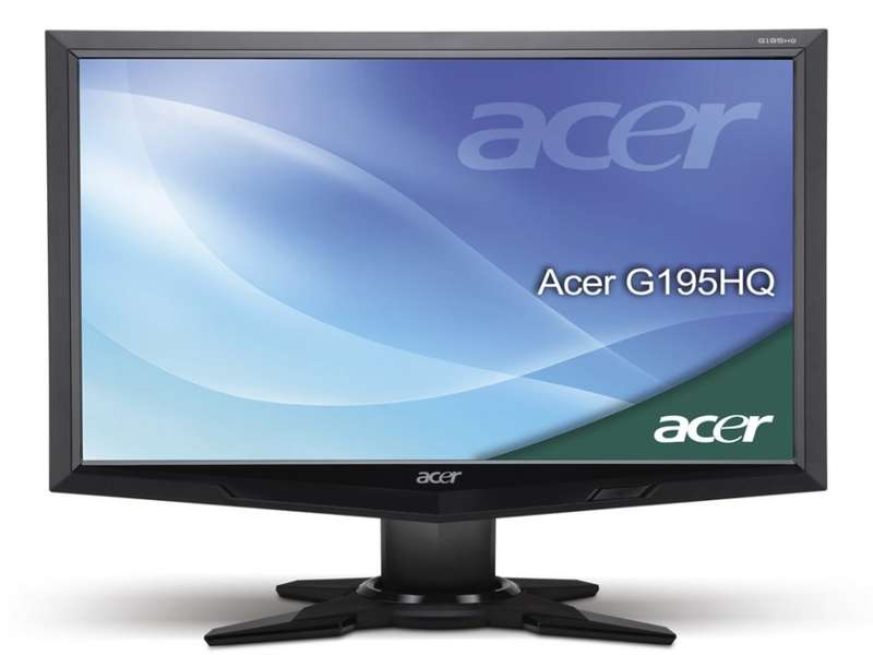 Acer G195HQV 18.5inch monitor for PC