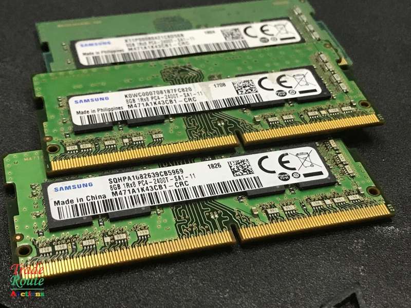SAMSUNG 8GB DDR4 RAM - M471A1K43CB1-CRC PC4 2400T Memory Module Laptop RAM