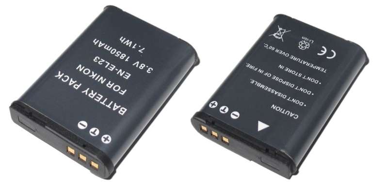 EN-EL23 replacement Battery for Nikon COOLPIX P600 COOLPIX P900 COOLPIX S810C