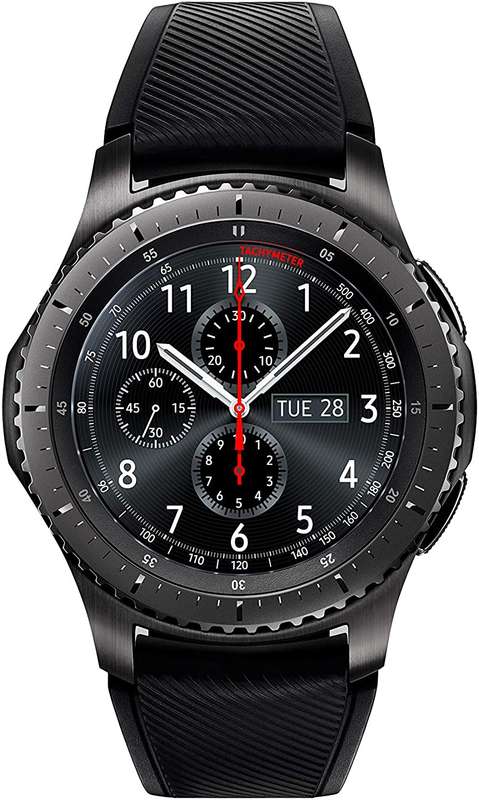 Samsung Gear S3 Frontier [ Space Grey ] Smartwatch Fitness Tracker Watch SM-R760 |