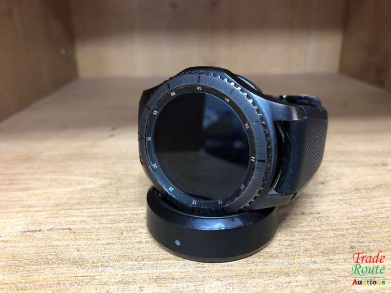 Samsung Gear S3 Frontier [ Space Grey ] Smartwatch Fitness Tracker Watch SM-R760 |