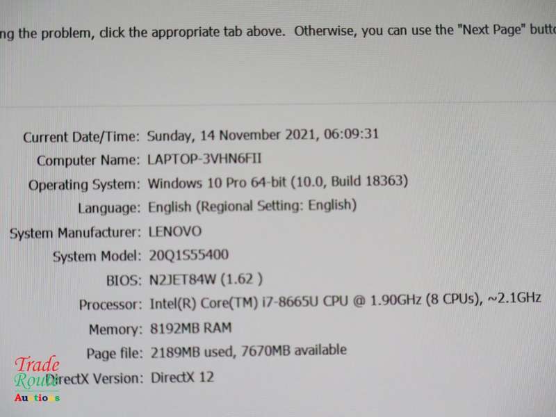 Lenovo ThinkPad X390 Laptop, 13.3" FHD Display, Intel Core i7-8665U Upto 4.8GHz, 8GB RAM, 1TB SSD