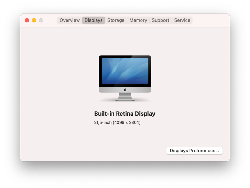iMAC Stylish | 21.5 INCH | Core i5  RETINA 4K 2017 * ULTRASLIM * Radeon Pro 2GB Graphics * BIG SUR