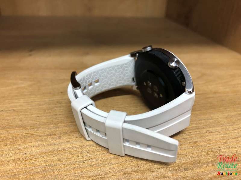 Huawei Watch GT (ELA-B19) Smart Watch 42mm BT Version, Water Proof, White Band Elegant Edition