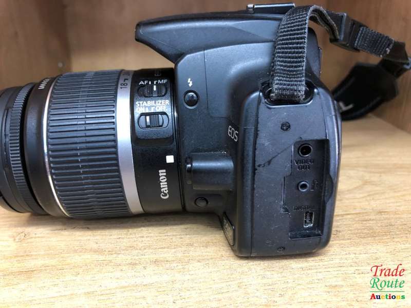 Canon EOS 350D Digital SLR camera (BLACK) WITH 18-55 mm EFS LENS