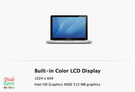 MacBook Pro 13.3-inch | Core i5 2.5GHz | 4GB RAM | 500GB HDD | MD101 | INTEL HD GRAPHICS