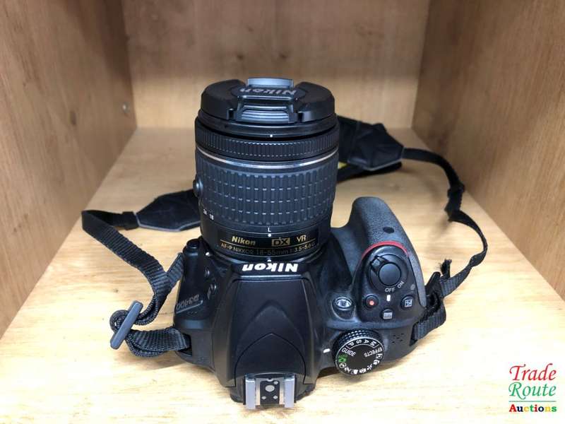 Nikon D3400 24.2 MP CMOS Digital SLR Camera body + Nikon AF-P 18-55 VR Lens Kit
