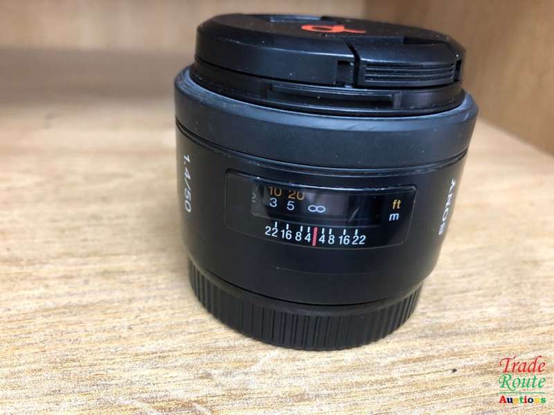 Sony 50mm F1.4 Alpha A Mount SAL50F14 50mm Prime Camera DSLR Lens