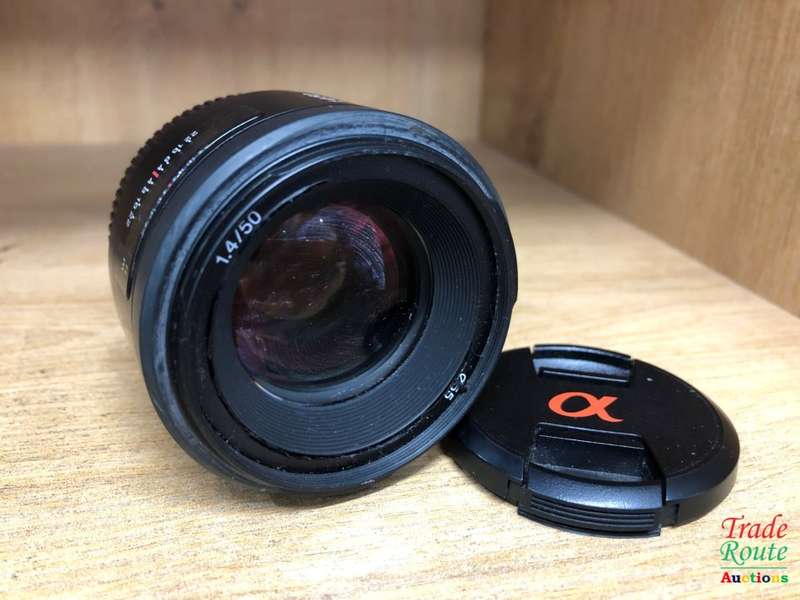 Sony 50mm F1.4 Alpha A Mount SAL50F14 50mm Prime Camera DSLR Lens