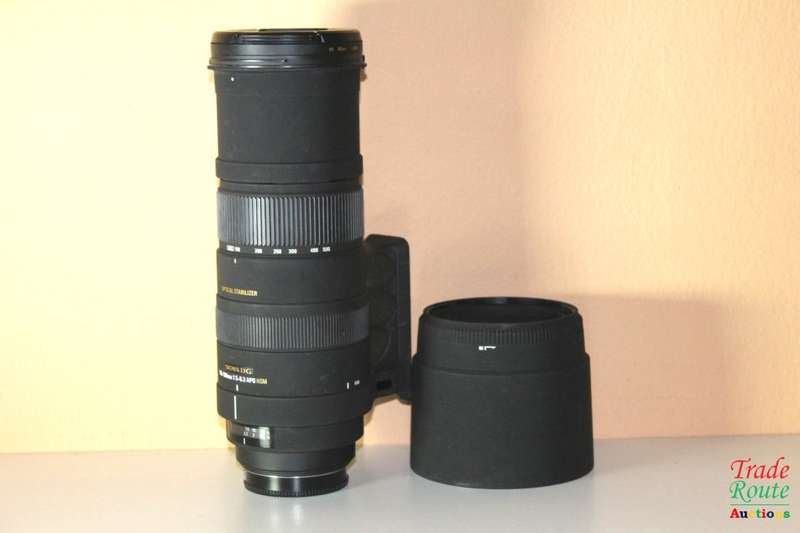 SIGMA 150-500mm F5-6.3 APO HSM DG OS (OPTICAL STABILIZER) ZOOM Lens for SONY DSLR Cameras A MOUNT