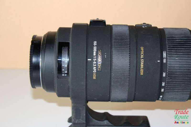 SIGMA 150-500mm F5-6.3 APO HSM DG OS (OPTICAL STABILIZER) ZOOM Lens for SONY DSLR Cameras A MOUNT