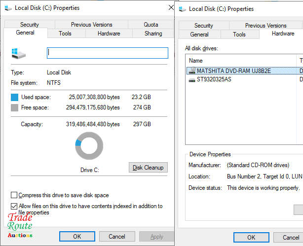 TOSHIBA PORTEGE R830 LAPTOP | CORE i5 2520M @ 2.50GHz | 8GB RAM | 320GB HDD | LAPTOP