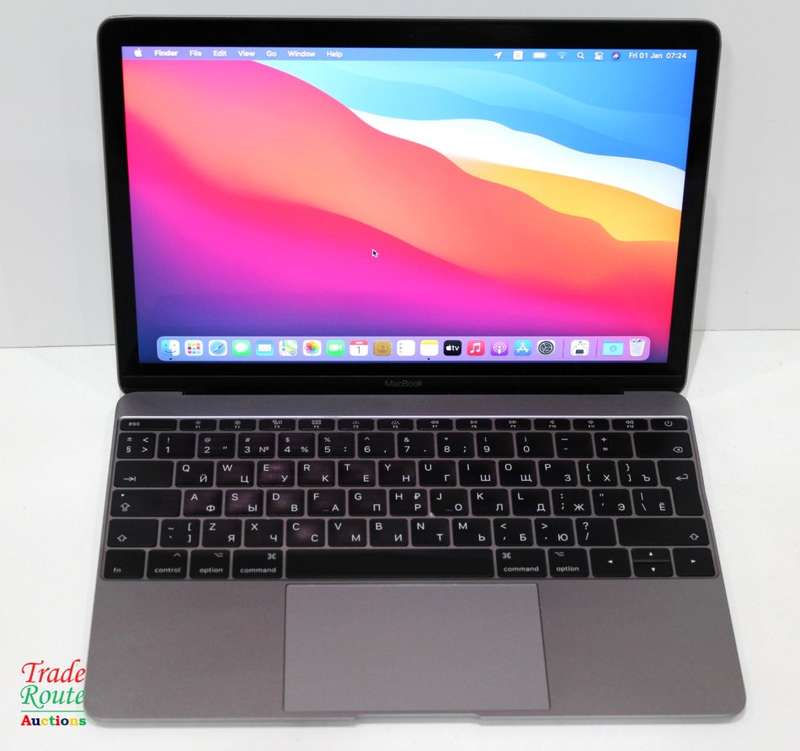 MacBook `Core M3` 1.2Ghz 12inch RETINA (Early 2017 Model) 8GB RAM 256GB SSD 2304x1440 RUSSIAN K/B