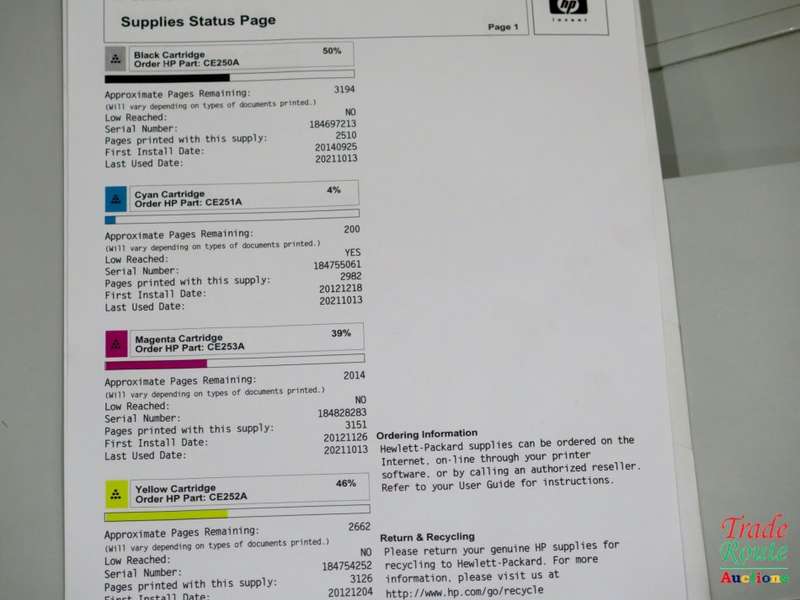 HP Color LaserJet CP3525dn Colour Laser Printer