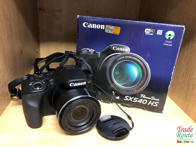Canon PowerShot SX540HS 20.3MP Digital Camera with 50x Optical Zoom (Black)