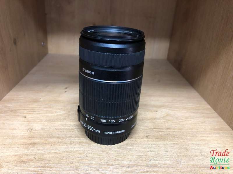 Canon EF-S 55-250m IS (Image Stabilizer)  Lens for Canon DSLR Cameras