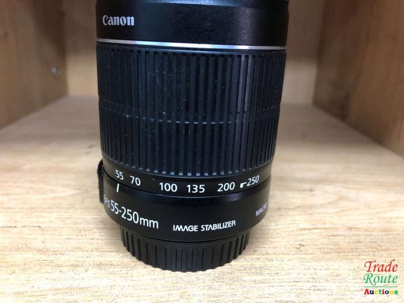 Canon EF-S 55-250m IS (Image Stabilizer)  Lens for Canon DSLR Cameras