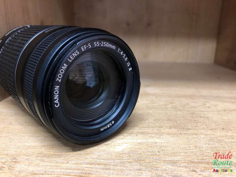 Canon EF-S 55-250m IS (Image Stabilizer)  Lens for Canon DSLR Cameras