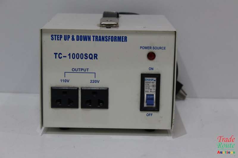 STEP UP 110V TO 220V & STEP DOWN 220V TO 110V TRANSFORMER  TC-1000SQR
