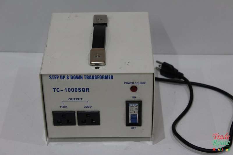 STEP UP 110V TO 220V & STEP DOWN 220V TO 110V TRANSFORMER  TC-1000SQR