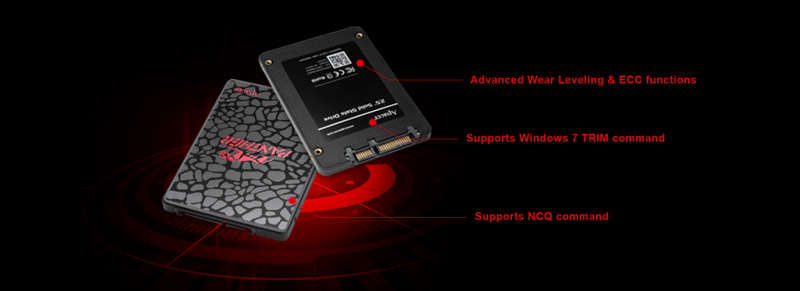 ** Brand New ** Apacer AS350 Panther 1TB 2.5" SATA III Internal Solid State Drive SSD ** Super Fast