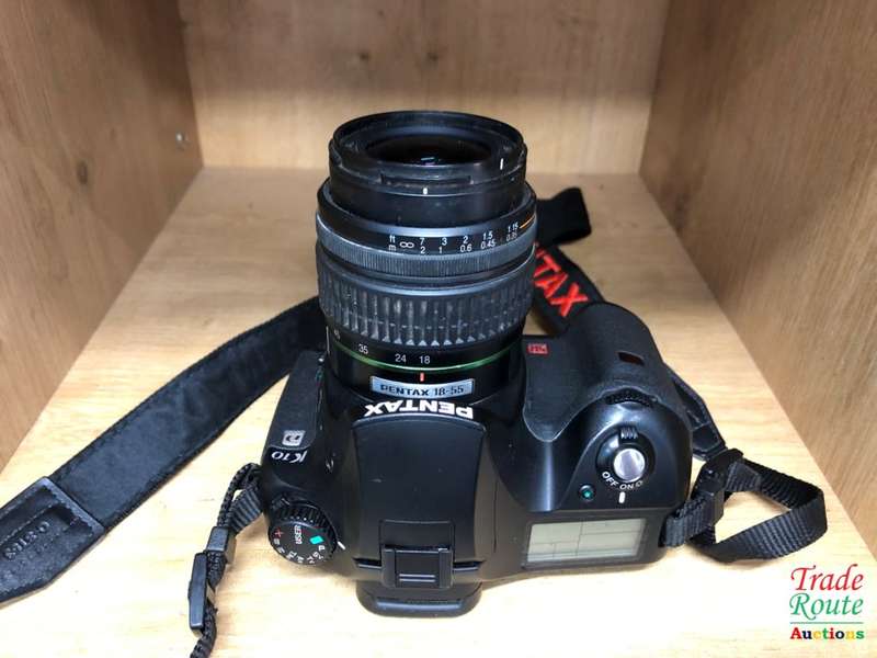 Pentax K10D Digital SLR Camera with 18-55 Lens Kit