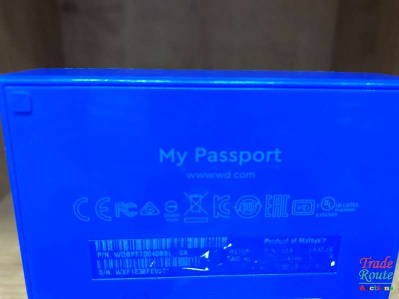 WD My Passport 4.0TB 2.5 USB3.0 HDD  Blue - 4TB EXTERNAL HDD