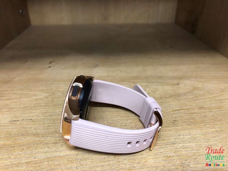 Samsung Galaxy Watch 42mm Smartwatch Bluetooth Android iOS Compatible SM R810 Rose Gold