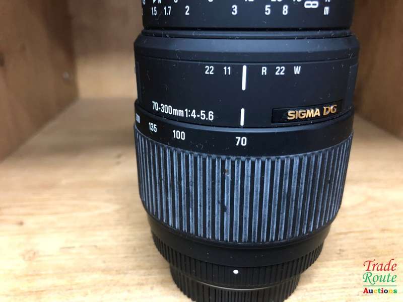 SIGMA DG 70-300mm Telephoto Zoom Lens for NIKON DSLR Cameras