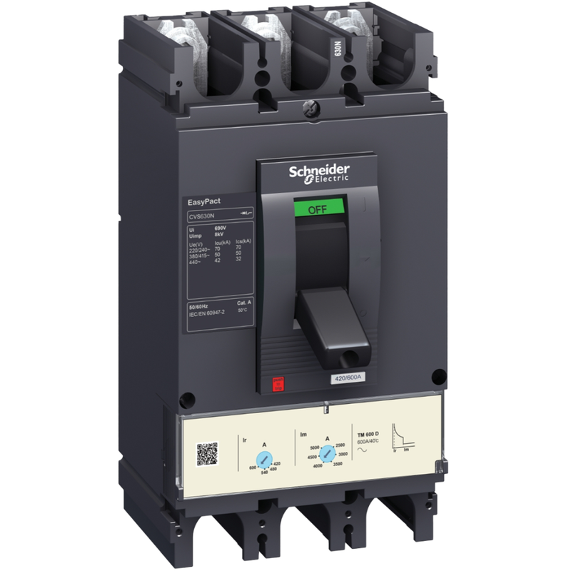 Schneider Easypact CVS400F Industrial Circuit Breaker 400A 36KA 3 Phase