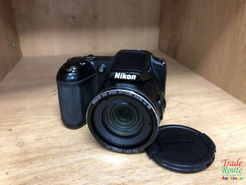 Nikon COOLPIX L820 16 MP CMOS Digital Camera with 30x Zoom Lens and Full HD 1080p Video (Black) 30X