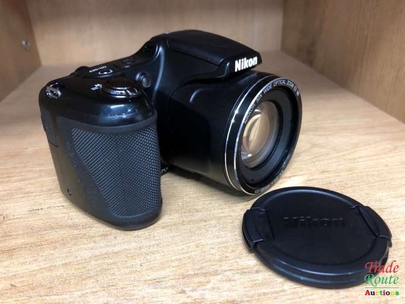 Nikon COOLPIX L820 16 MP CMOS Digital Camera with 30x Zoom Lens and Full HD 1080p Video (Black) 30X