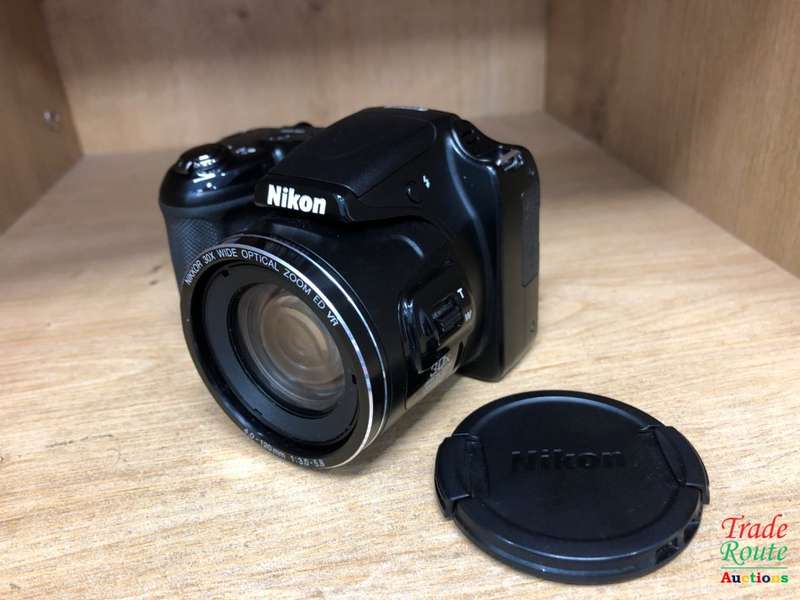 Nikon COOLPIX L820 16 MP CMOS Digital Camera with 30x Zoom Lens and Full HD 1080p Video (Black) 30X