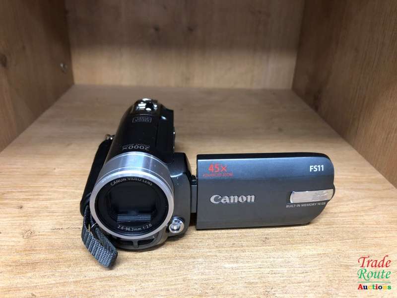 Canon FS-11 Dual Flash Memory Camcorder - BUILT-IN Memory 16GB