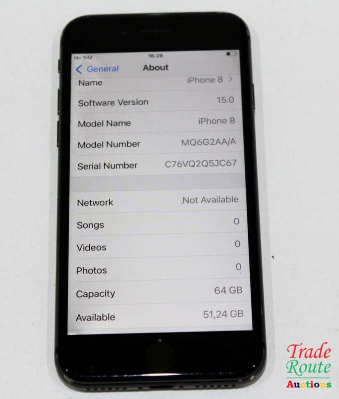 IPHONE 8 | SPACE GREY | A1863 | 64GB | MQ6G2AA *** APPLE IPHONE8 ***