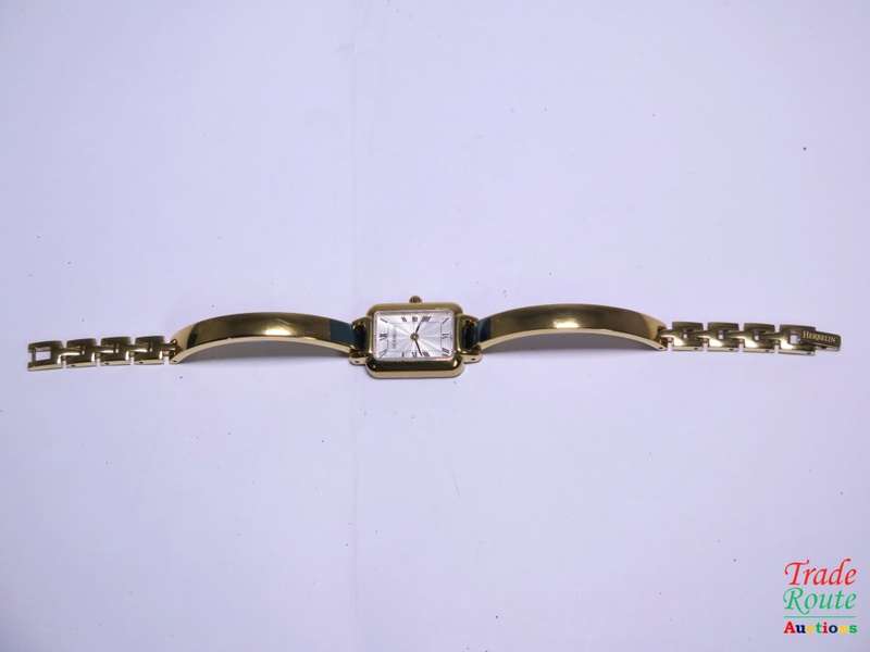 Michel Herbelin Gold Plated Ladies Watch - 17404-BP08 - unworn DEMO Boxed