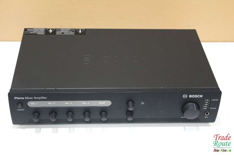 Bosch Plena Mixer Amplifier - PLE-1ME120-EU