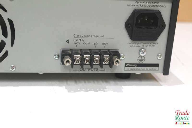 Bosch Plena Mixer Amplifier - PLE-1ME120-EU