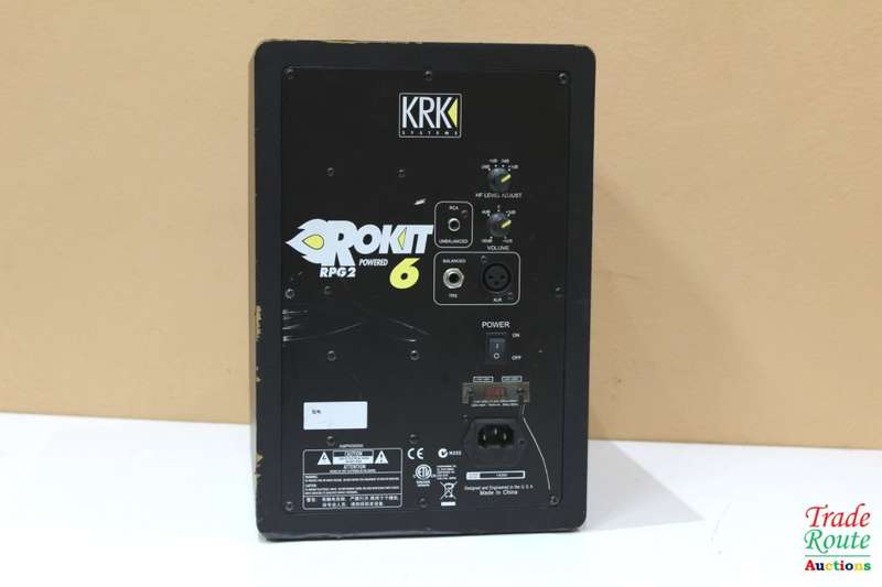 KRK ROKIT 6 RPG2 SPEAKER - KRK Rpg2 6 Rokit G2 6in Powered Studio Monitor Single Speaker