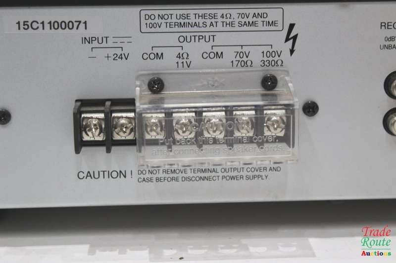 TOA  PA  Amplifier A-2030 CE Amp 30W