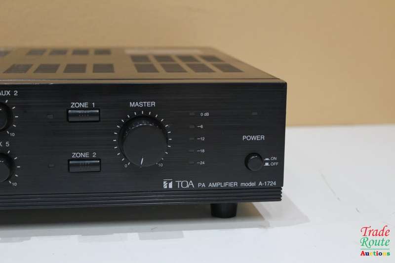 TOA PA A-1724 240W Mixer Amplifier