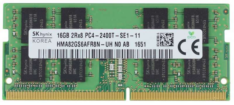 16GB DDR4 RAM for Laptops - Hynix HMA82GS6AFR8N-UH