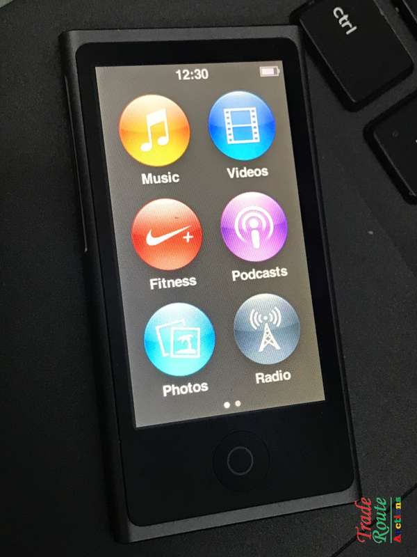APPLE 16GB IPOD NANO - SPACE GREY (7TH GENERATION) | ME971QB | A1446