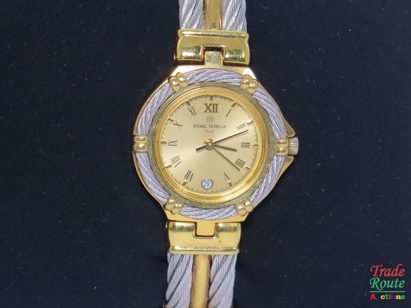 Michel Herbelin Ladies Wrist Watch - 12410.B - Rope Design
